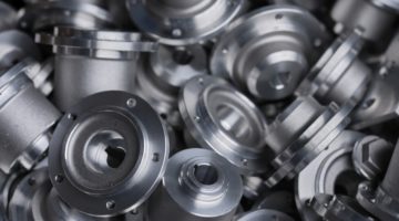 Obráběné hliníkové výkovky / Machined aluminum forgings / Bearbeitete Aluminiumschmiedeteile